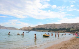 Pláž Baška - Ostrov Krk