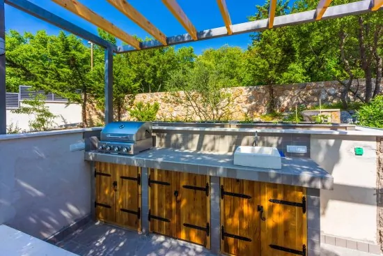 Vila s bazénem Kvarner - Klenovica KV 1841 N1