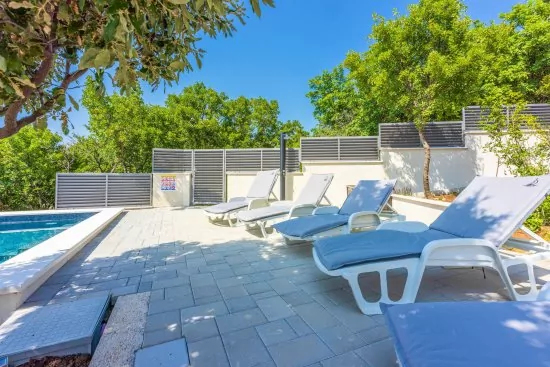 Vila s bazénem Kvarner - Klenovica KV 1841 N1