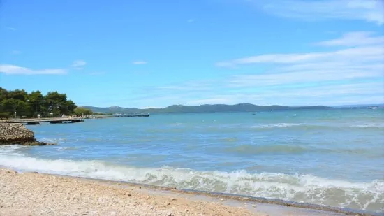 Zadar - moře a pláž 230 m pěší chůzí.