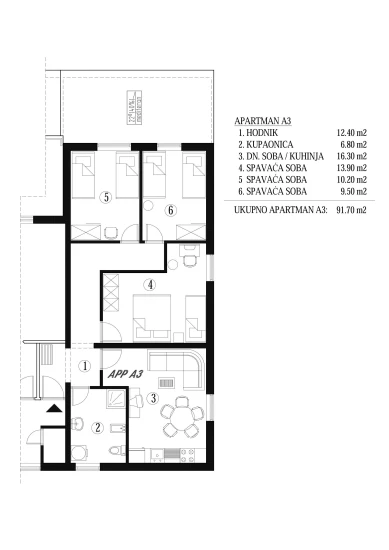 Apartmán Istrie - Umag IS 3811 N3