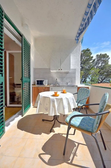 Apartmánový pokoj Střední Dalmácie - Brela DA 2214 N3