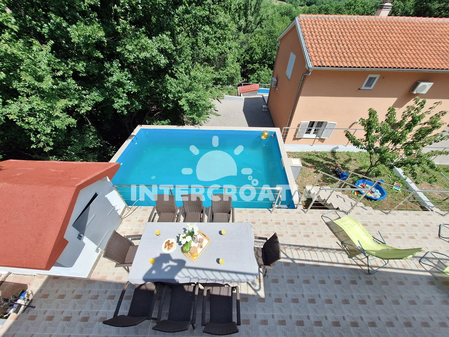 Vila s bazénem Kvarner - Bribir (Selce) KV 1927 N1