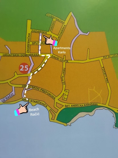 Apartmán Ostrov Brač - Bol OS 9080 N2