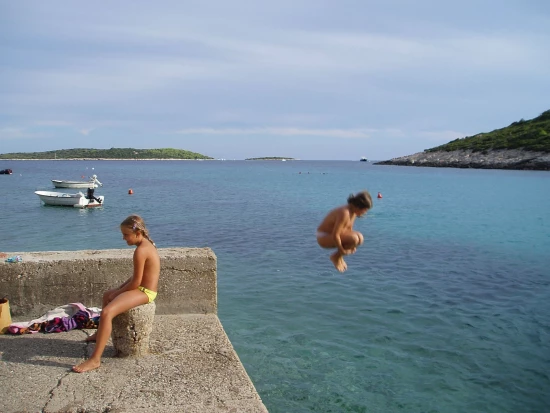 Apartmán Ostrov Vis - Milna (Hvar) OS 9086 N1