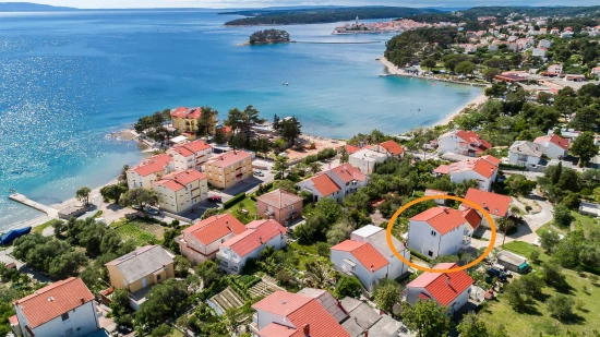 Apartmánový pokoj Ostrov Rab - Banjol OS 9387 N2