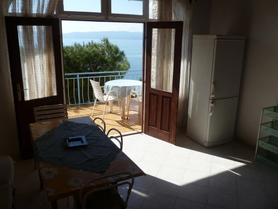 Apartmánový pokoj Střední Dalmácie - Brela DA 8166 N1