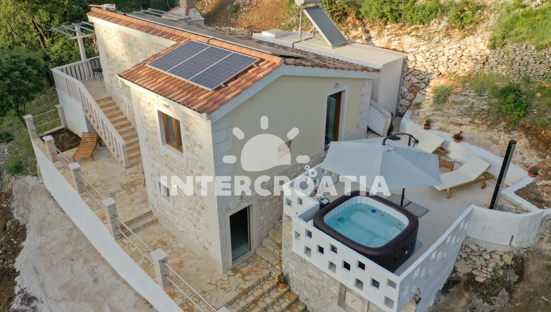 Domek Ostrov Brač - Pučišća OS 10393 N1