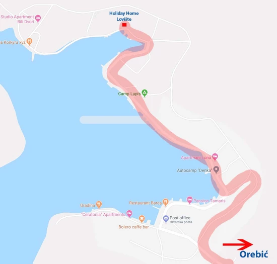 Domek Jižní Dalmácie - Lovište DA 8603 N1