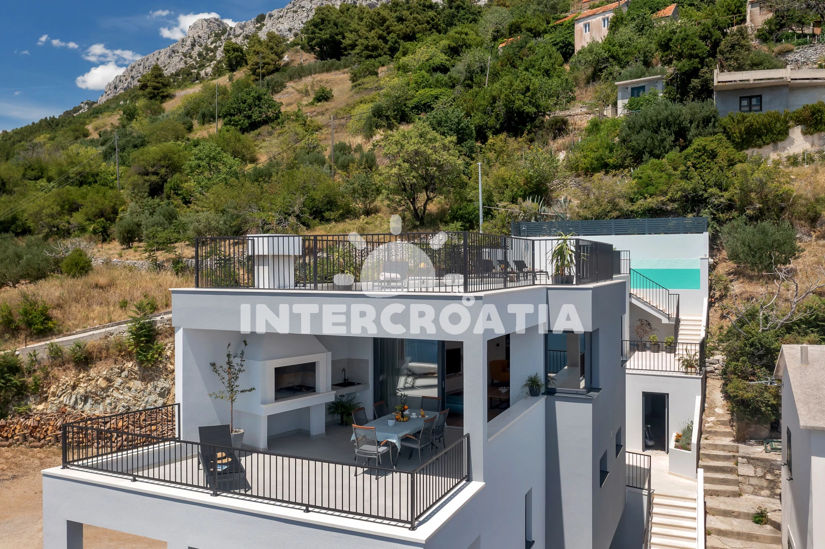 Vila Střední Dalmácie - Brela DA 8703 N1