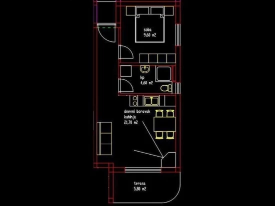 Apartmán Střední Dalmácie - Okrug Gornji DA 17103 N2