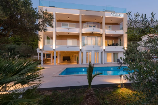 Apartmán Střední Dalmácie - Promajna (Baška Voda) DA 17301 N4
