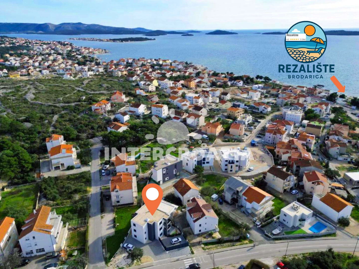 Apartmán Severní Dalmácie - Brodarica DA 17399 N1