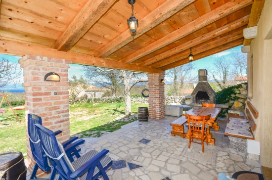 Vila s bazénem Ostrov Krk - Poljica OS 8050 N1