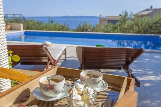 Vila s bazénem Střední Dalmácie - Makarska DA 2002 N1