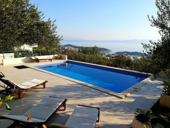 Vila s bazénem Střední Dalmácie - Makarska DA 2002 N1