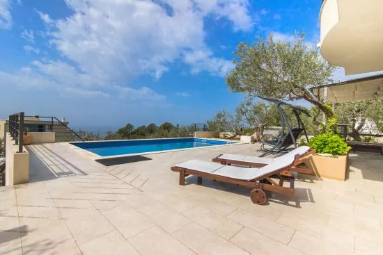 Vila s bazénem Střední Dalmácie - Makarska DA 2002 N1