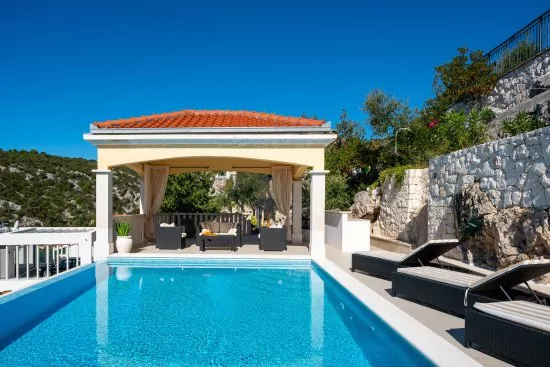 Vila s bazénem Střední Dalmácie - Vinišće DA 3407 N1