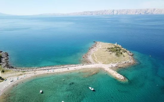 Klenovica - letecký pohled.