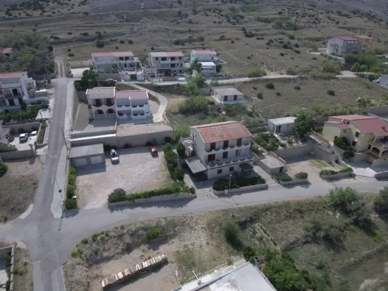 Objekt z leteckého pohledu.