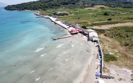 Korčula - Lumbarda Beach.