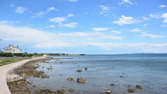 Pobřeží města Privlaka.