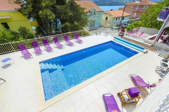 Vila s bazénem Střední Dalmácie - Seget Vranjica DA 3413 N1