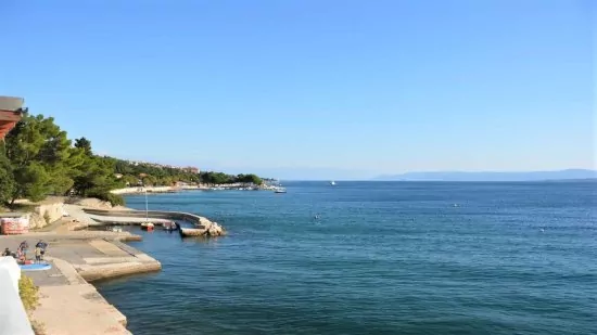 Pobřeží města Crikvenica.