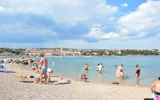 Pláž - Krk