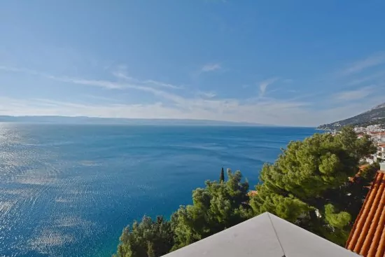 Okouzlující výhled na moře přímo z objektu.