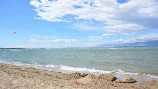 Nin - písečná pláž.