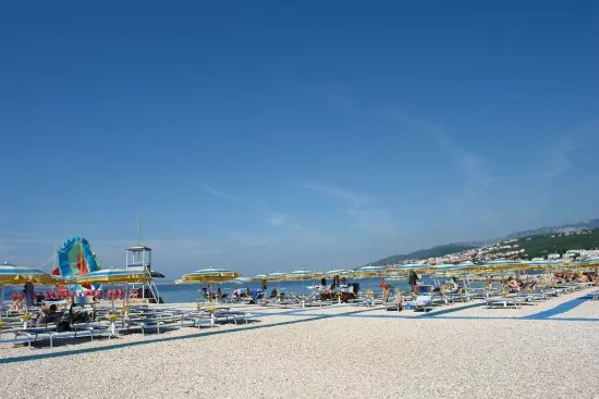 Selce - oblázková pláž.