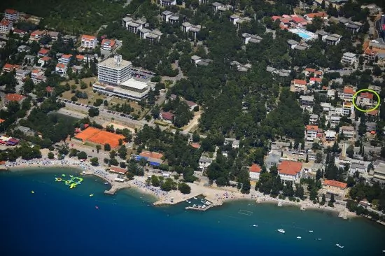 Umístění objektu z leteckého pohledu!