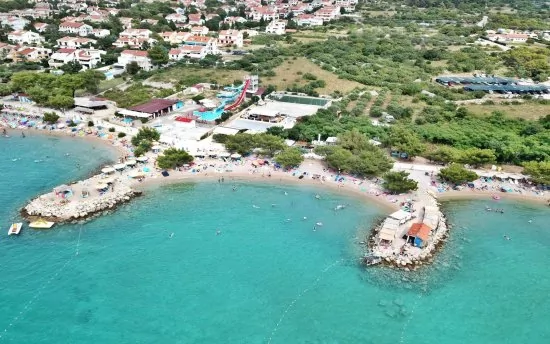 Punat letecký pohled.