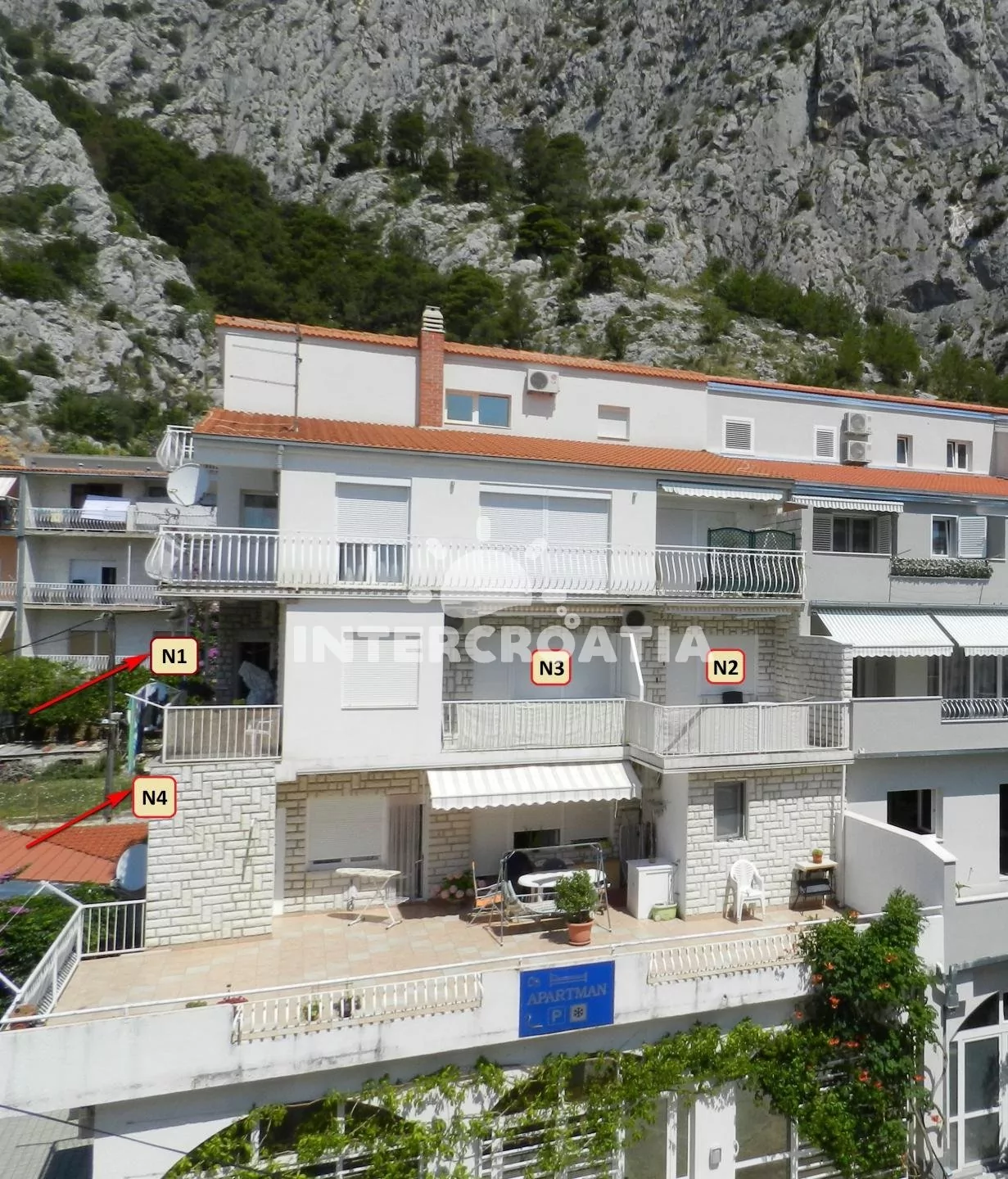 Apartmán Střední Dalmácie - Omiš DA 2737 N1
