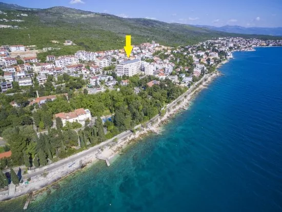 Umístění objektu z leteckého pohledu.