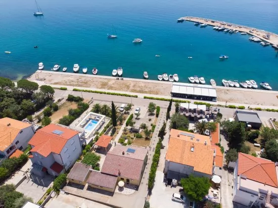 Umístění objektu z leteckého pohledu.