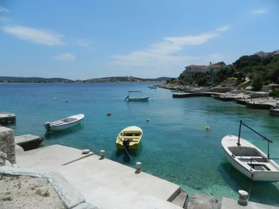 Dům přímo u moře a pláže.