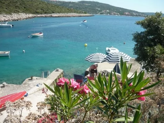 Dům přímo u moře a pláže.