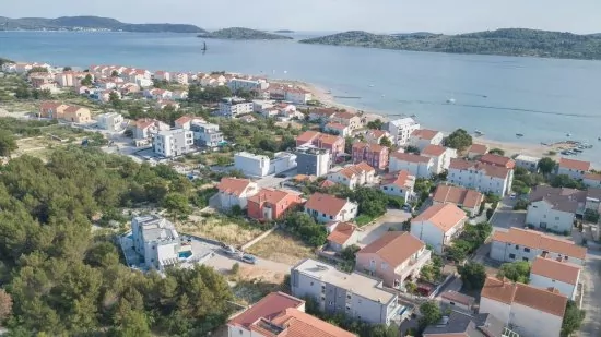 Srima letecký pohled.